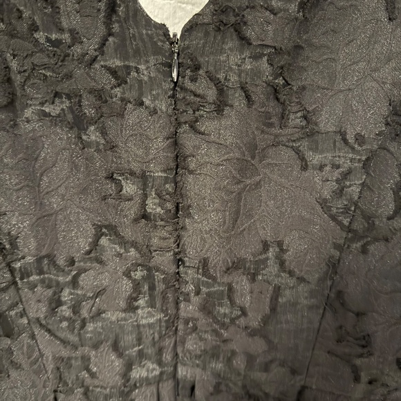 Nanette Lepore Floral-Jacquard Cocktail Dress | Fit & Flare | Size 14 - Picture 5 of 5